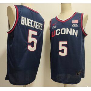Mens Paige Bueckers Navy Stitched Jersey